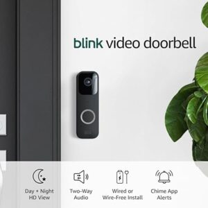 Blink Video Doorbell + 1 Outdoor 4 Smart Security Camera