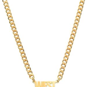 Sett & Co - Personalized Unisex 5mm Cuban Chain Name Necklace